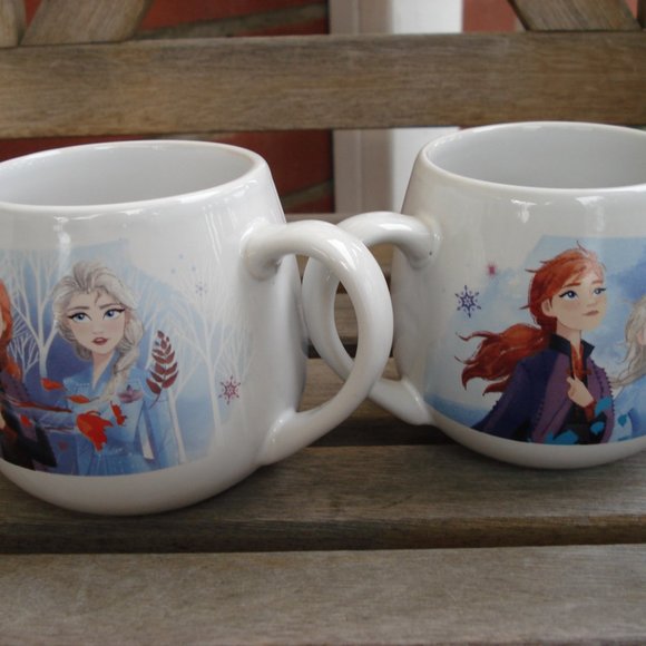 2019 FROZEN II = ELSA & ANNA = TRUST YOUR JOURNEY DISNEY MUGS 12 OZ. - Picture 2 of 5